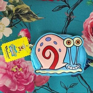 SPONGEBOB GARY PADDED NYLON CROSSBODY W/STRAP